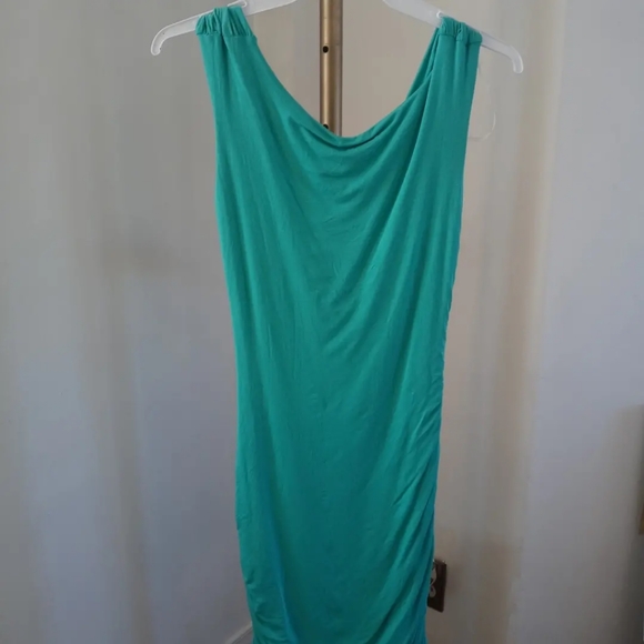Rubicon U.S.A Women's Dress In Green Knee Length Size Small Has Original Tags - - Picture 3 of 3